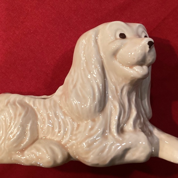 🟡 Ceramic Dog Planter, I think it’s a Cocker Spaniel, in really nice condition - Picture 7 of 10